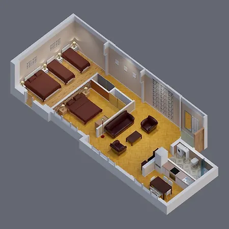 Lejlighedshotel Rigaapartment Gertruda Apartments & Restaurant 3*